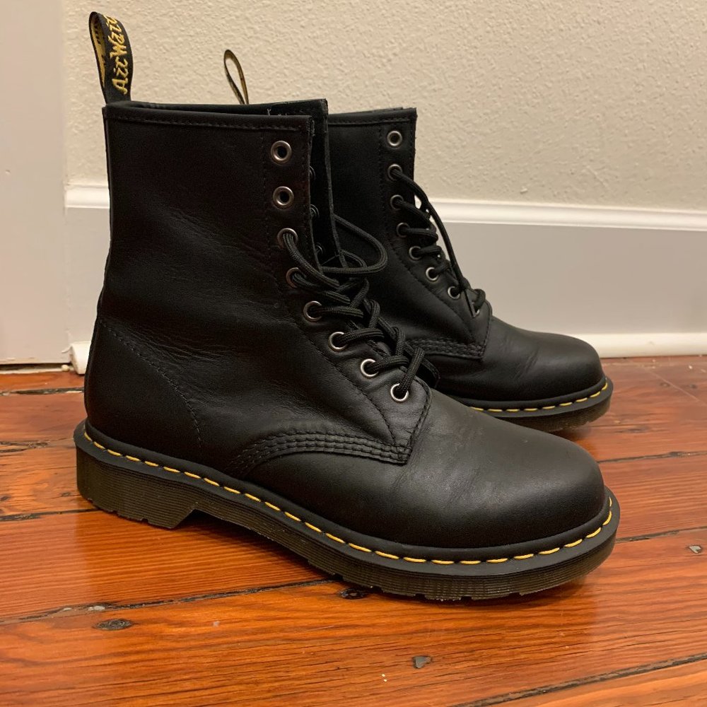 Doc Marten Womens Lace Up Boots- Size 10